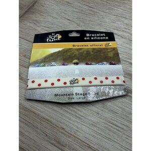 Tour De France Official Bracelet Mountain Stage Large